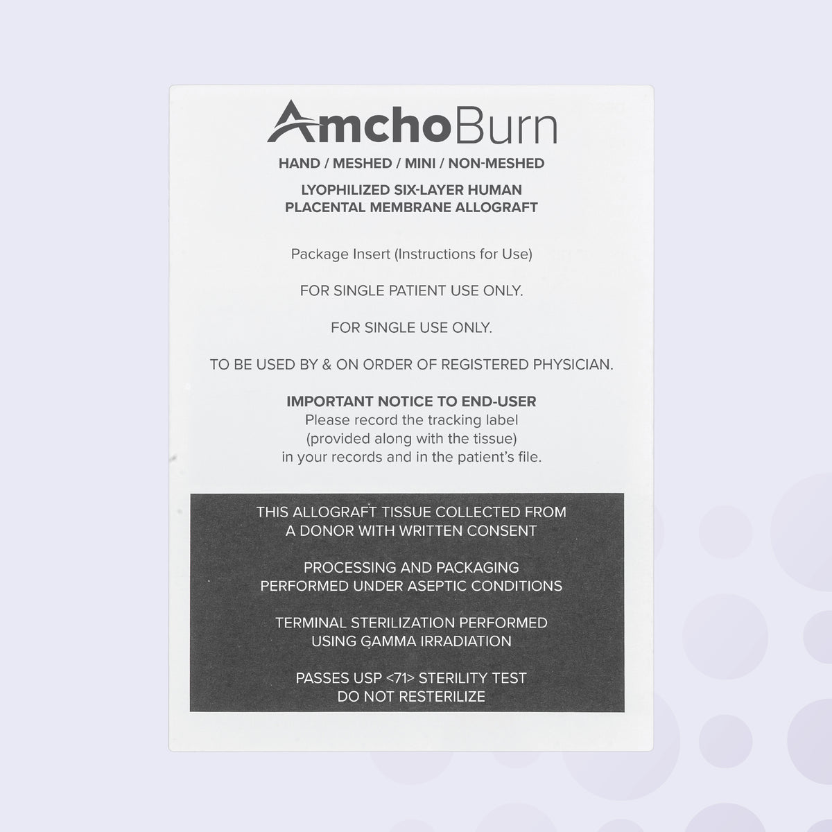 AmchoBurn